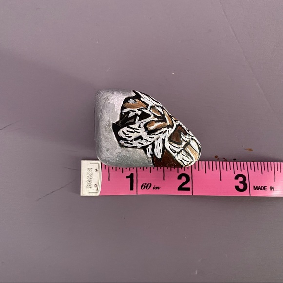 (6) LYNX SHELTER 2 Hand-Painted COLLECTIBLE Custom ROCKS One-Of-A-Kind - Picture 8 of 10